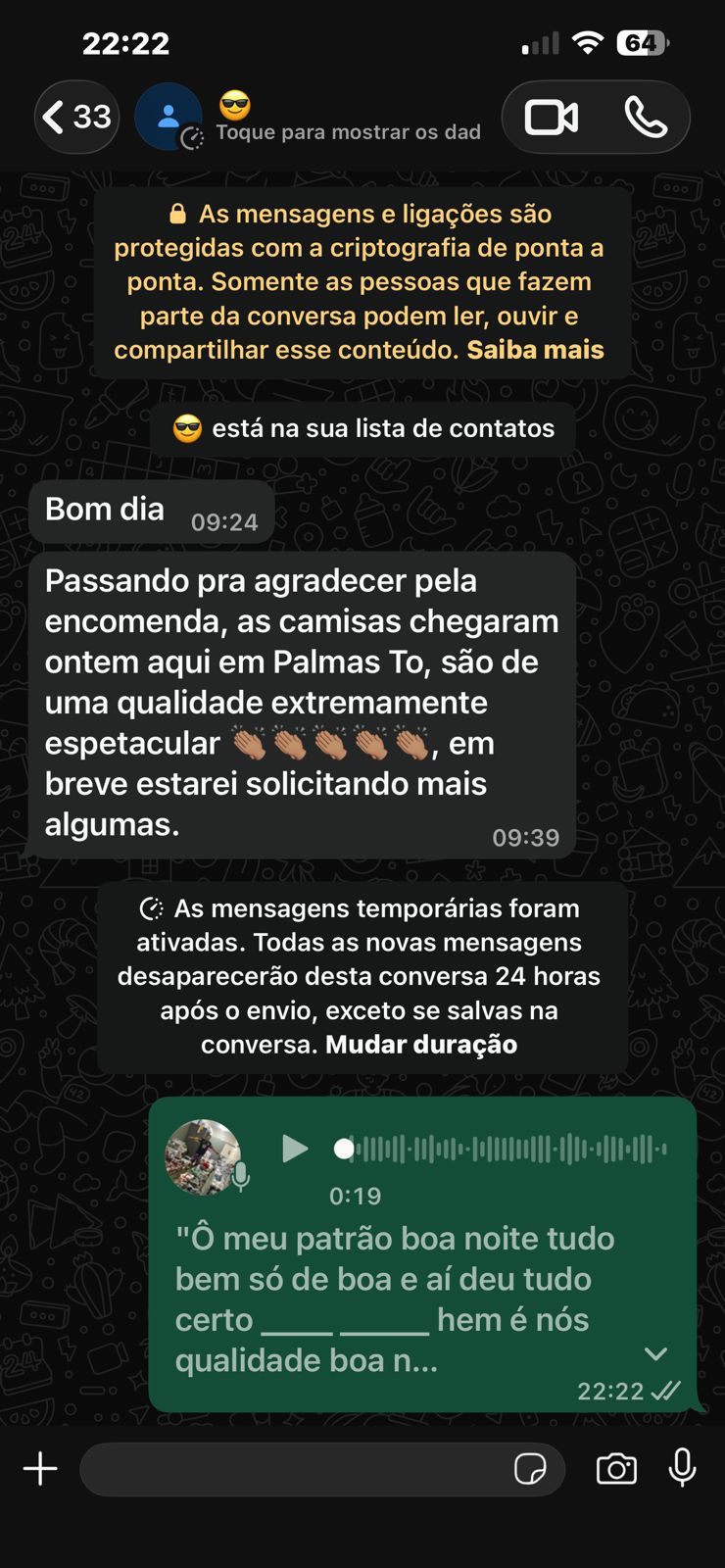 Feedback de cliente