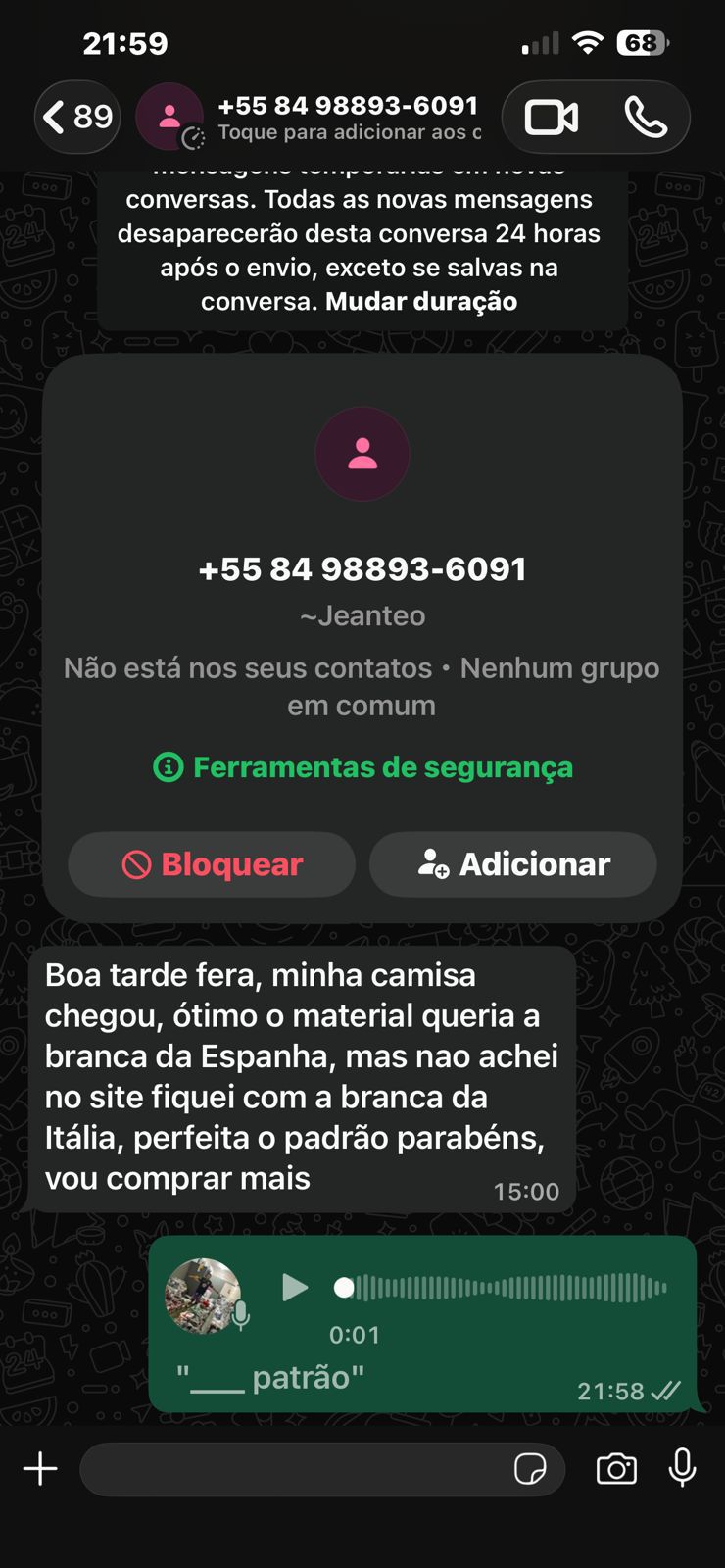 Feedback de cliente