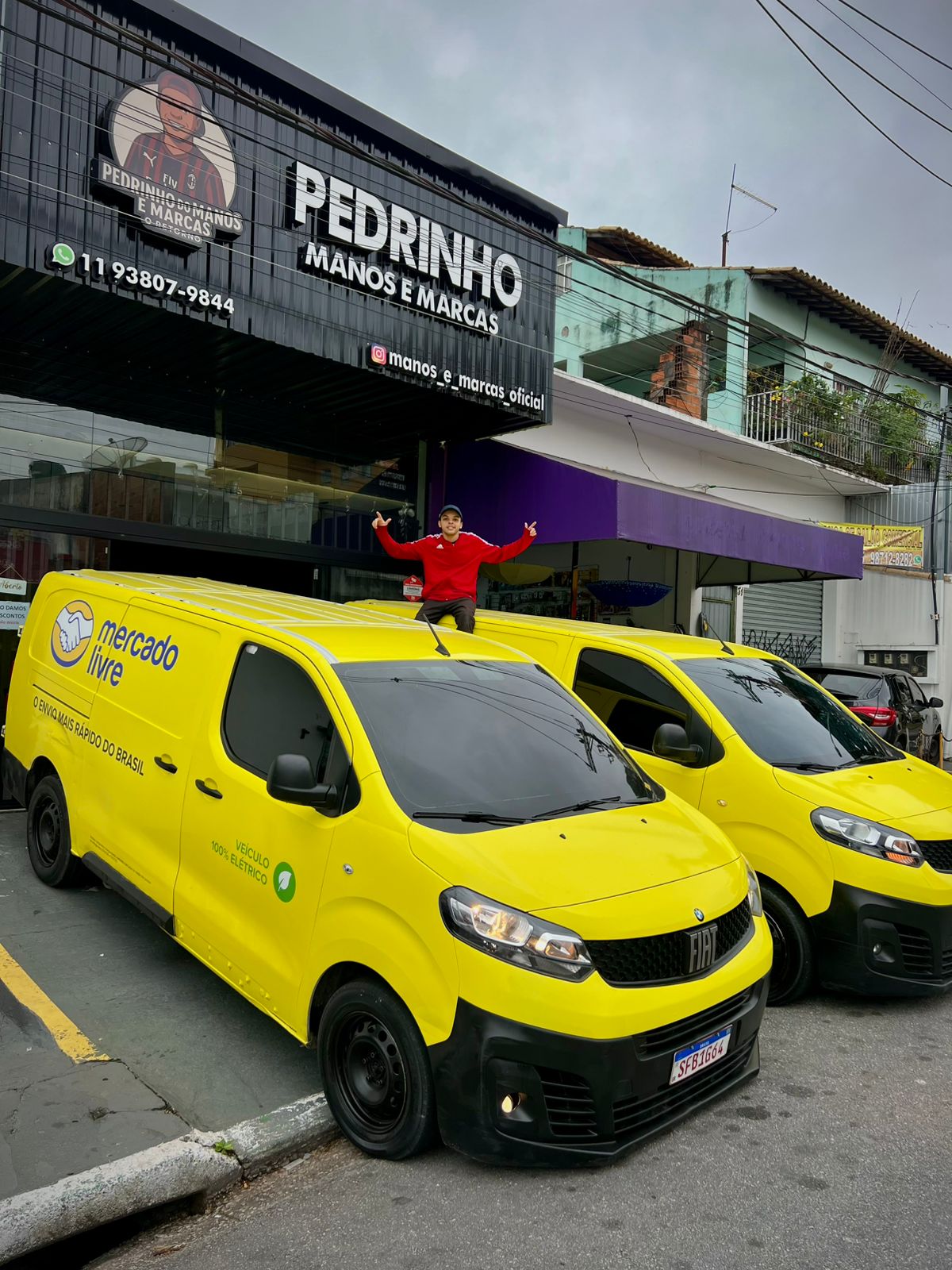 Frota de entrega parceira